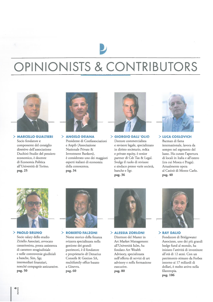 Cambio rotta del Trust PRIVATE 001